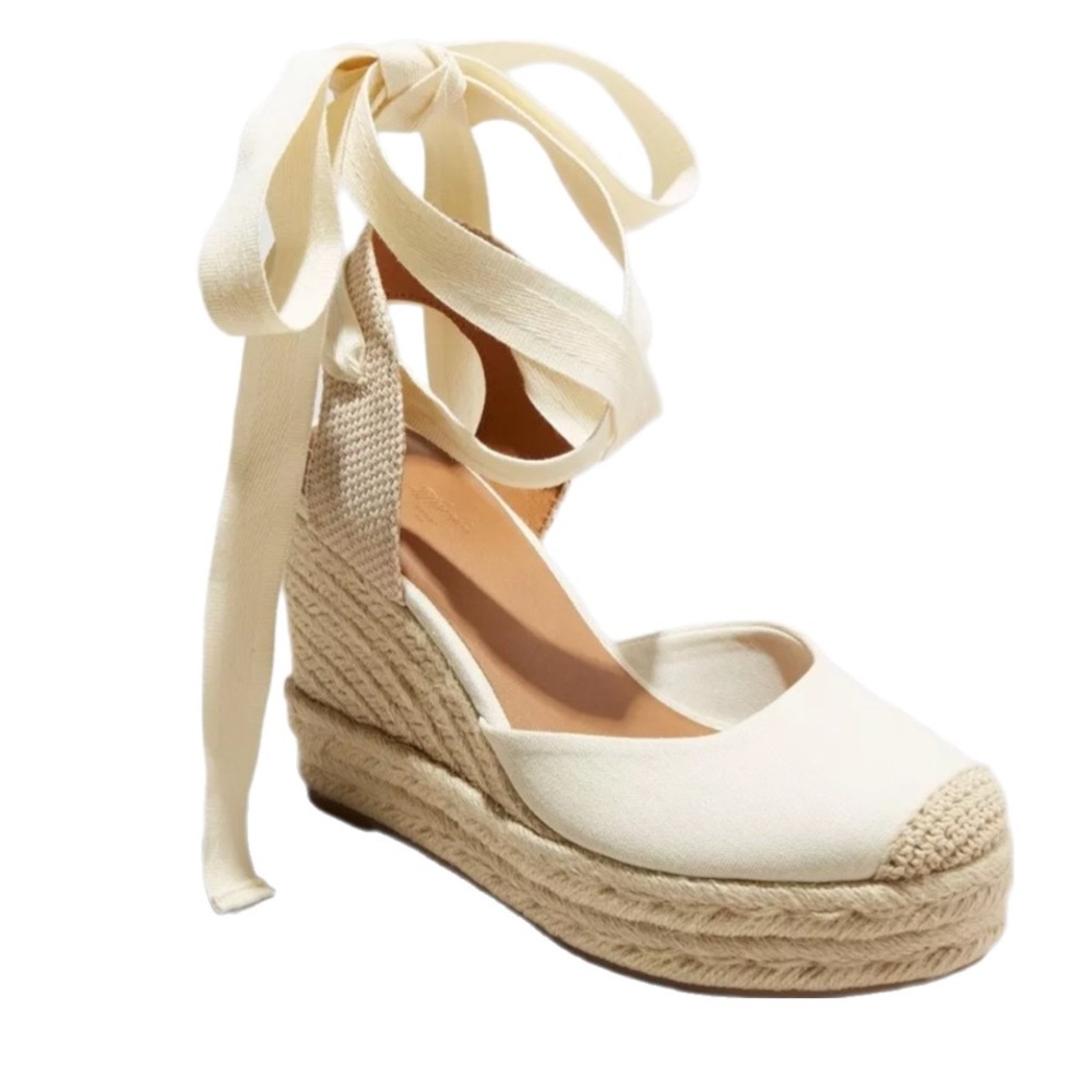Ankle Wrap Wedge Heels